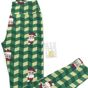 Lularoe Holiday Leggings, Size Adult OS